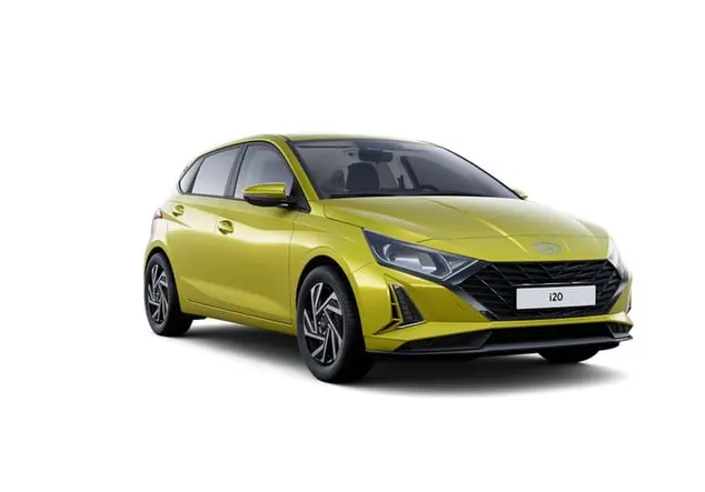Angebotsdetails Hyundai i20 Hyundai i20 Wave 1.2 MPI 59 kW (79 PS) 5-Gang Lucid Lime Metallic