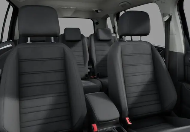 Angebotsdetails Volkswagen Touran Volkswagen Touran Highline R-Line 1.5 TSI 110 kW (150 PS) 7-Gang-DSG Grenadillschwarz Metallic