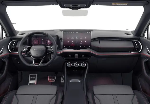 Angebotsdetails Skoda Kodiaq Skoda Kodiaq RS 2.0 TSI 195 kW (265 PS) 7-Gang-DSG Moon-Weiß Perleffekt