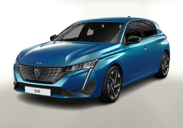 Angebotsdetails Peugeot 308 Allure MHEV 136 eDSC6 360° KeyL Blau