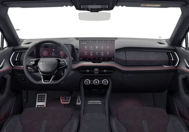 Angebotsdetails Skoda Kodiaq Skoda Kodiaq RS 2.0 TSI 195 kW (265 PS) 7-Gang-DSG Moon-Weiß Perleffekt