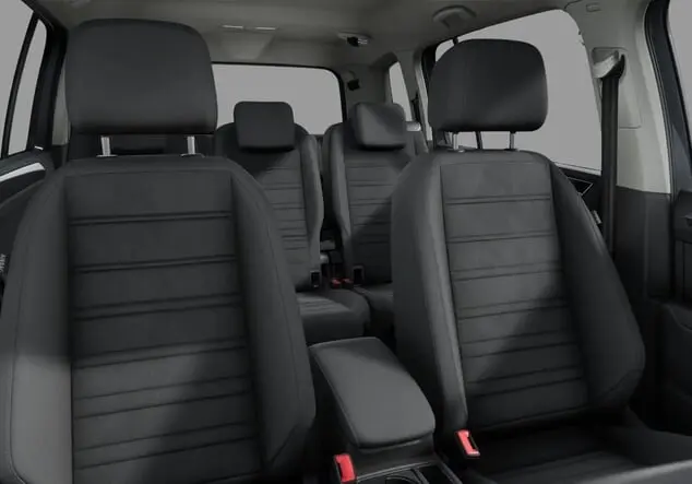 Angebotsdetails Volkswagen Touran Highline R-Line Volkswagen 1.5 TSI 110 kW (150 PS) 7-Gang- 7-Gang Delfingrau Metallic/Grau