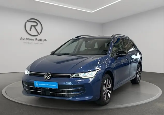 Angebotsdetails Volkswagen Golf VIII Variant 2.0 TDI Goal / Blau (Anemonenblau Metallic)