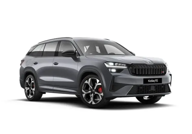 Angebotsdetails Skoda Kodiaq Skoda RS 2.0 TSI 195 kW (265 PS) 7-Gang-DSG Allrad Graphite-Grau Metallic