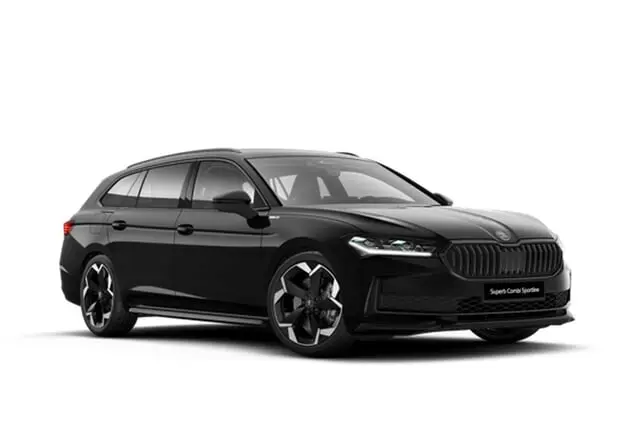 Angebotsdetails Skoda Superb Combi Skoda Sportline 2.0 TSI 195 kW (265 PS) 7-Gang-DSG Allrad Onyx-Schwarz Metallic