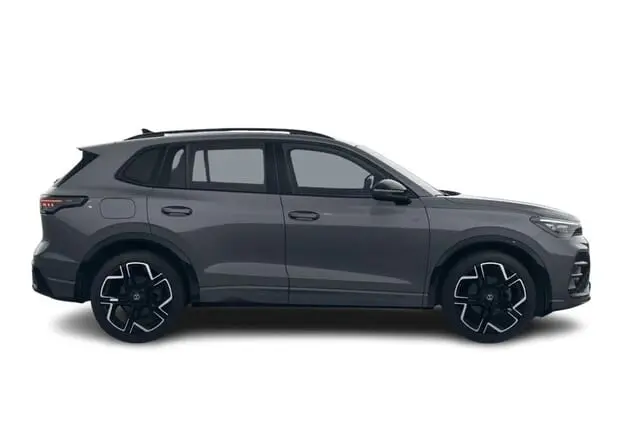 Angebotsdetails Volkswagen Tiguan Volkswagen Tiguan R-Line 1.5 TSI 110 kW (150 PS) 7-Gang-DSG Delfingrau Metallic