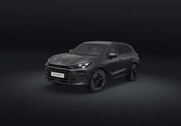 Angebotsdetails Cupra Terramar Cupra Terramar America`s CUP Limited Edition e-HYBRID 1.5 e-HYBRID 200 kW (272 PS) 6-Gang-DSG 200.00 kW (272 PS) Enceladus Grau Matt