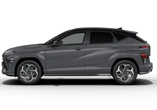 Angebotsdetails Hyundai KONA Hyundai Kona N-Line 1.6 T-GDI 101 kW (138 PS) 7-Gang DCT Ecotronic Grey Pearl