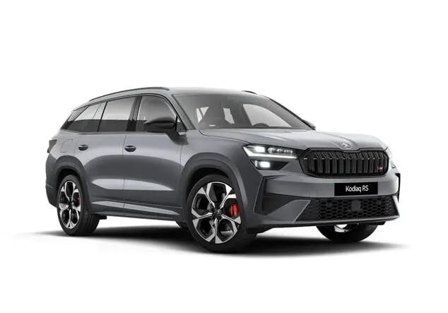 Angebotsdetails Skoda Kodiaq Skoda RS 2.0 TSI 195 kW (265 PS) 7-Gang-DSG Allrad Graphite-Grau Metallic