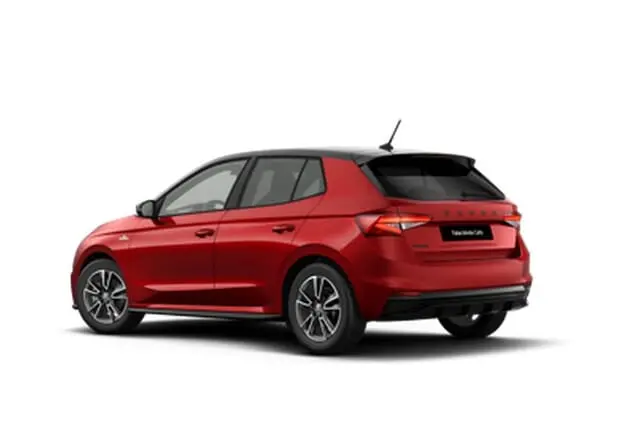 Angebotsdetails Skoda Fabia Skoda Fabia Monte Carlo Plus 1.5 TSI 110 kW (150 PS) 7-Gang-DSG Velvet-Rot Metallic (Dach in Schwarz)