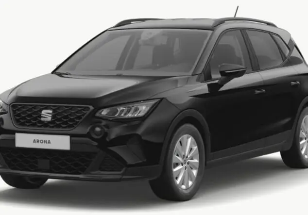 Angebotsdetails Seat Arona Seat FR Black Edition 1.5 TSI 110 kW (150 PS) 7-Gang- 7-Gang Frontantrieb Midnight Schwarz Metallic