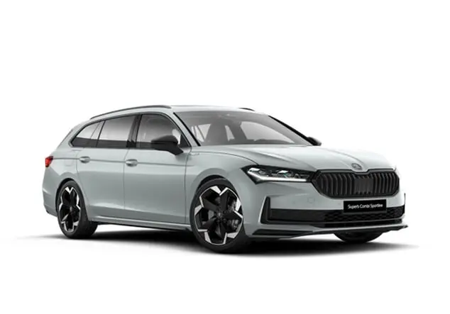 Angebotsdetails Skoda Superb Combi Skoda Sportline 2.0 TSI 195 kW (265 PS) 7-Gang-DSG Allrad Aluminium Silber Metallic