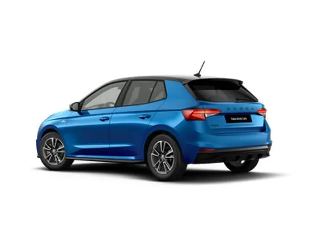 Angebotsdetails Skoda Fabia Skoda Fabia Monte Carlo 1.5 TSI 110 kW (150 PS) 7-Gang-DSG Race-Blau Metallic (Dach in Schwarz)