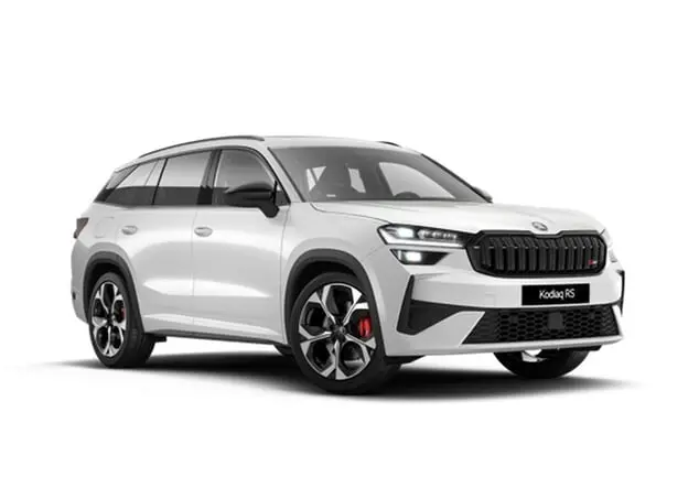Angebotsdetails Skoda Kodiaq Skoda RS 2.0 TSI 195 kW (265 PS) 7-Gang-DSG Allrad Moon-WeiÃ Perleffekt