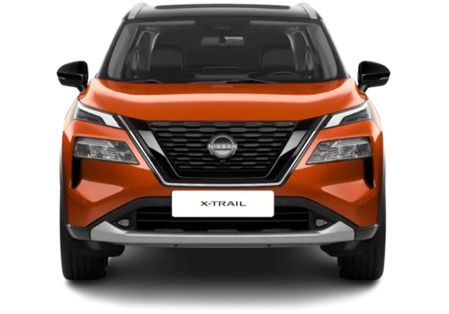 Nissan X-TRAIL 1.5 VC-T e-Power e-4ORCE TEKNA Orange Metallic/Diamond Black Premium Metallic