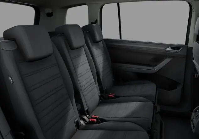 Angebotsdetails Volkswagen Touran Highline R-Line Volkswagen 1.5 TSI 110 kW (150 PS) 7-Gang- 7-Gang Delfingrau Metallic/Grau