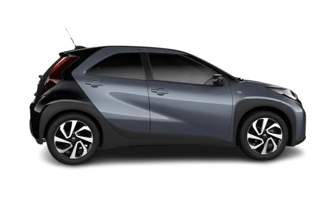 Angebotsdetails Toyota Aygo X 1.0-l-VVT-i Teamplayer celestite grey metallic/ Dach grey metallic