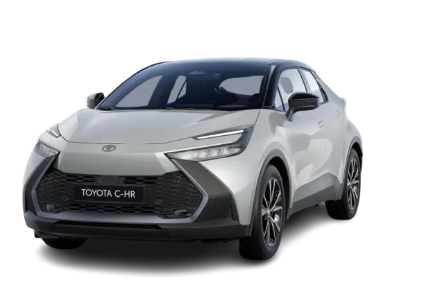 Angebotsdetails Toyota C-HR 1.8-l-VVT-i Hybrid Teamplayer shimmering silber metallic/ Dach schwarz