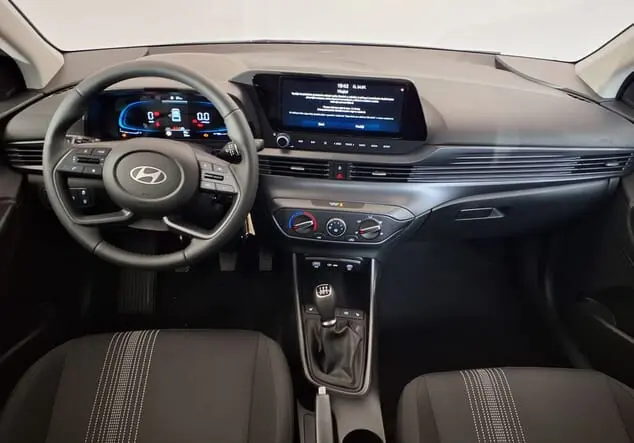 Angebotsdetails Hyundai i20 Hyundai i20 Wave 1.2 MPI 59 kW (79 PS) 5-Gang Vibrant Blue Pearl