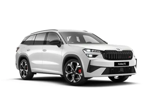 Angebotsdetails Skoda Kodiaq Skoda RS 2.0 TSI 195 kW (265 PS) 7-Gang-DSG Allrad Moon-WeiÃ Perleffekt