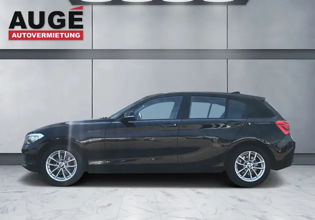 Angebotsdetails BMW 1er 120d, Schaltgetriebe, Sport Lederlenkrad, Diesel, PDC, Sitzheizung schwarz uni