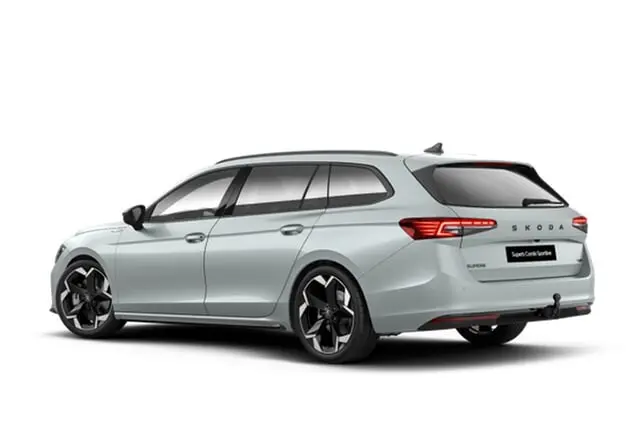 Angebotsdetails Skoda Superb Combi Skoda Sportline 2.0 TSI 195 kW (265 PS) 7-Gang-DSG Allrad Aluminium Silber Metallic
