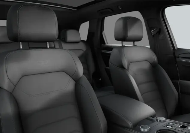 Angebotsdetails Volkswagen Touareg Volkswagen Touareg R-Line 3.0 TDI 210 kW (286 PS) 8-Gang-Automatikgetriebe 4MOTION Siliziumgrau Metallic