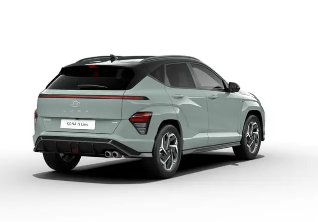 Angebotsdetails Hyundai KONA Hyundai Kona N-Line 1.6 T-GDI 101 kW (138 PS) 7-Gang DCT Mirage Green