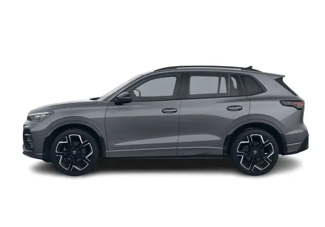 Angebotsdetails Volkswagen Tiguan Volkswagen Tiguan R-Line 1.5 TSI 110 kW (150 PS) 7-Gang-DSG Delfingrau Metallic