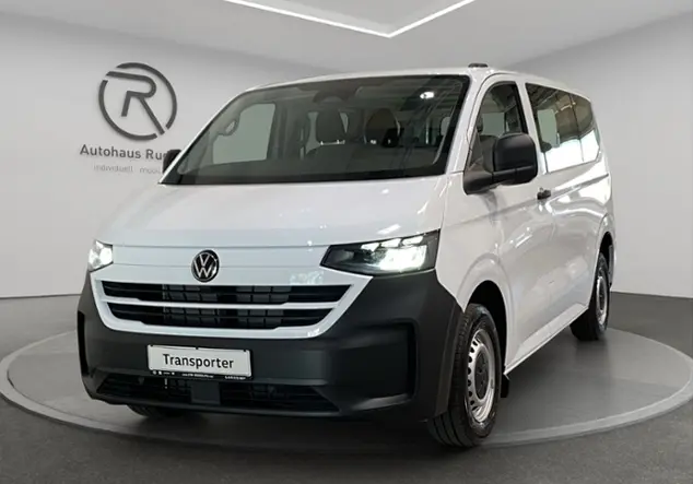 Angebotsdetails Volkswagen T7 Transporter Kombi 2.0 TDI 8-Gang-Automatikget Weià (Clear White)