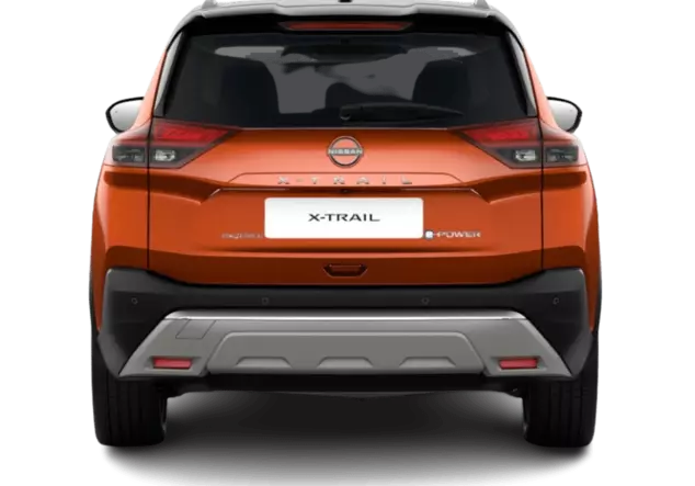 Nissan X-TRAIL 1.5 VC-T e-Power e-4ORCE TEKNA Orange Metallic/Diamond Black Premium Metallic