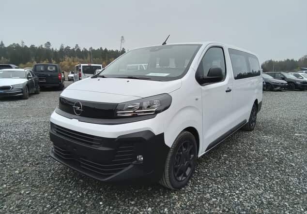 Angebotsdetails Opel Vivaro Opel Kombi 9-Sitzer Lang 2.0 BlueHDi 180 130 kW (177 PS) 8-Gang Automatikgetriebe Diesel Arktis WeiÃ