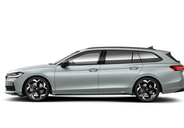Angebotsdetails Skoda Superb Combi Skoda Sportline 2.0 TSI 195 kW (265 PS) 7-Gang-DSG Allrad Aluminium Silber Metallic