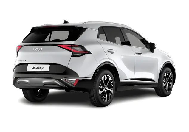 Angebotsdetails Kia Sportage 1.6 T-GDI EcoDynamics+ 118kW GT-line DCT Deluxeweiß Metallic mit Kontrastfarbe Schwarz