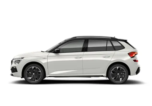 Angebotsdetails Skoda Kamiq Skoda Kamiq Monte Carlo 1.0 TSI 85 kW (116 PS) 7-Gang-DSG Candy Weiß / Dach Schwarz