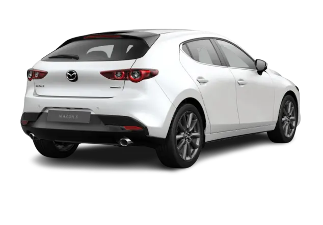 Angebotsdetails Mazda 3 e-SKYACTIV G 140 Exclusive-Line Autom. Snowflake White Metallic