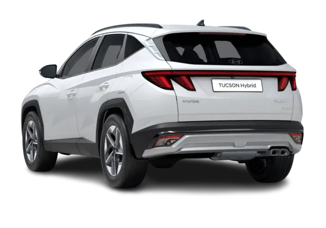 Angebotsdetails Hyundai Tucson 1.6 T-GDI Hybrid Trend Auto 4WD Serenity White Mineraleffekt