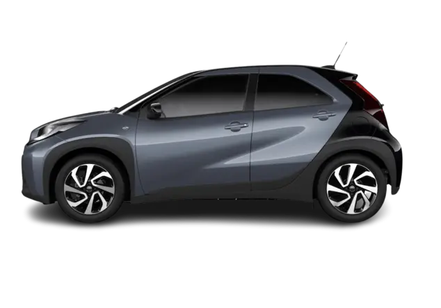 Angebotsdetails Toyota Aygo X 1.0-l-VVT-i Teamplayer celestite grey metallic/ Dach grey metallic
