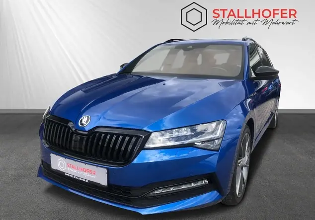 Angebotsdetails Skoda Superb Combi Race-Blau Metallic