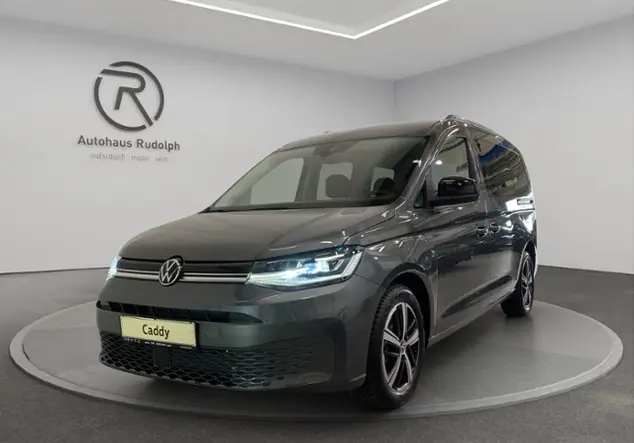 Angebotsdetails Volkswagen Caddy 5 Life Maxi 'GOAL' 1.5 eHybrid KLIMA Grau (Indiumgrau Metallic)