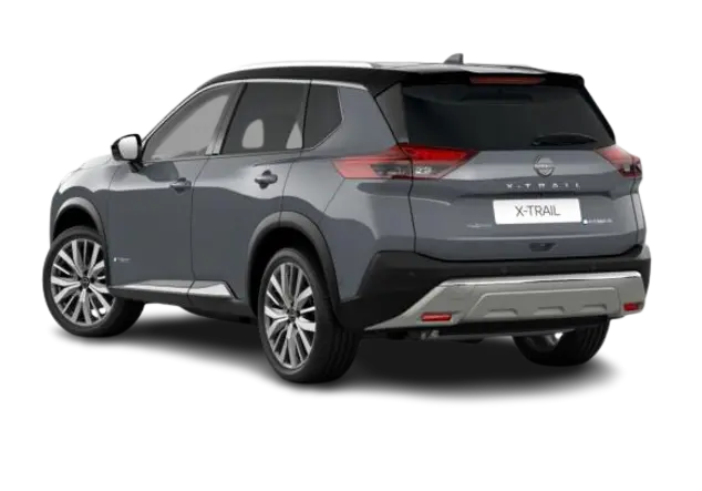 Angebotsdetails Nissan X-TRAIL 1.5 VC-T e-Power e-4ORCE TEKNA+ Karosseriefarbe: Ceramic Grey (KBY), Kontrastfarbe: Black (KH3)