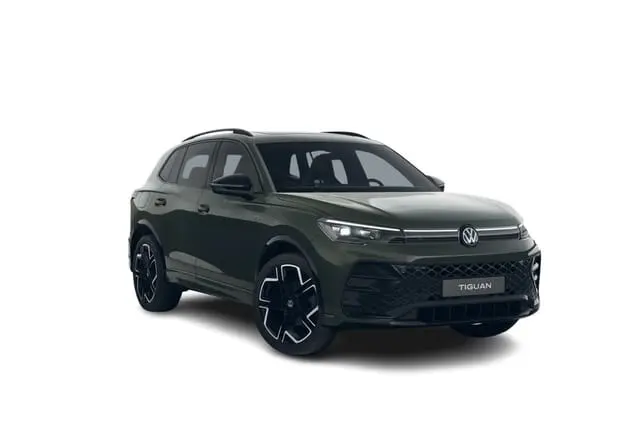Angebotsdetails Volkswagen Tiguan Volkswagen Tiguan R-Line 1.5 TSI 110 kW (150 PS) 7-Gang-DSG Cipressino-Grün Metallic