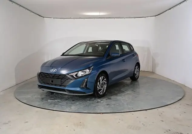Angebotsdetails Hyundai i20 Hyundai i20 Wave 1.2 MPI 59 kW (79 PS) 5-Gang Vibrant Blue Pearl
