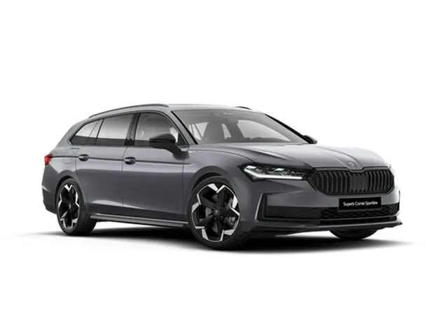 Angebotsdetails Skoda Superb Combi Skoda Sportline 2.0 TSI 195 kW (265 PS) 7-Gang-DSG Allrad Graphite-Grau Metallic