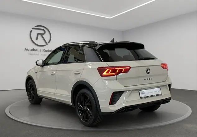 Angebotsdetails Volkswagen T-Roc 1.5 TSI R-Line 'Black Style' Grau (Ascotgrau/Schwarz)