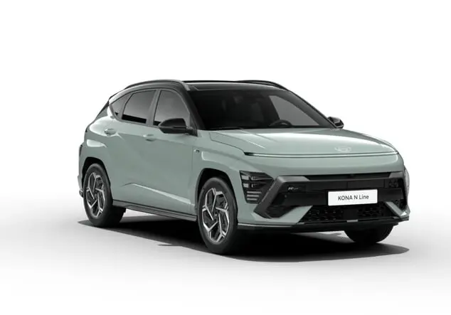 Angebotsdetails Hyundai KONA Hyundai Kona N-Line 1.6 T-GDI 101 kW (138 PS) 7-Gang DCT Mirage Green