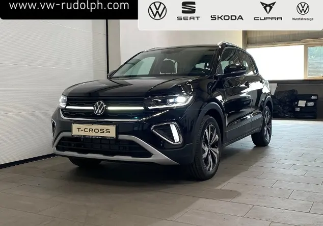 Angebotsdetails Volkswagen T-Cross Schwarz (Deep Black Perleffekt)