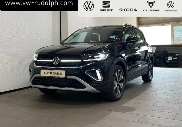 Angebotsdetails Volkswagen T-Cross Schwarz (Deep Black Perleffekt)