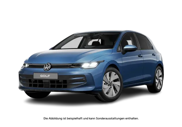 Angebotsdetails Volkswagen Golf Blau (Anemonenblau Metallic)