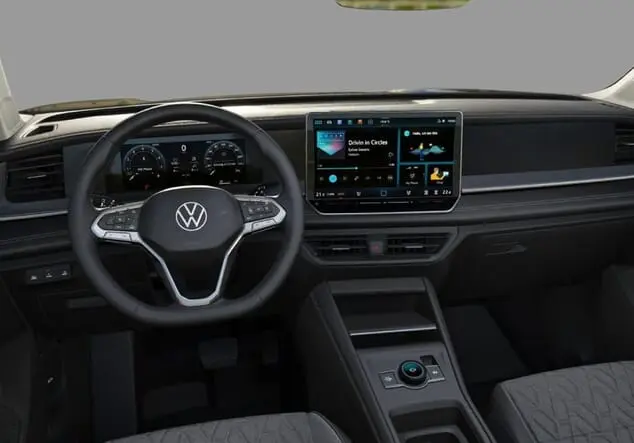Angebotsdetails Volkswagen Tayron Life Volkswagen 1.5 TSI 110 kW (150 PS) 7-Gang- 1,5 l eTSI 7-Gang-Doppelkupplungsgetriebe Cipressino-Grün Metallic/Grün